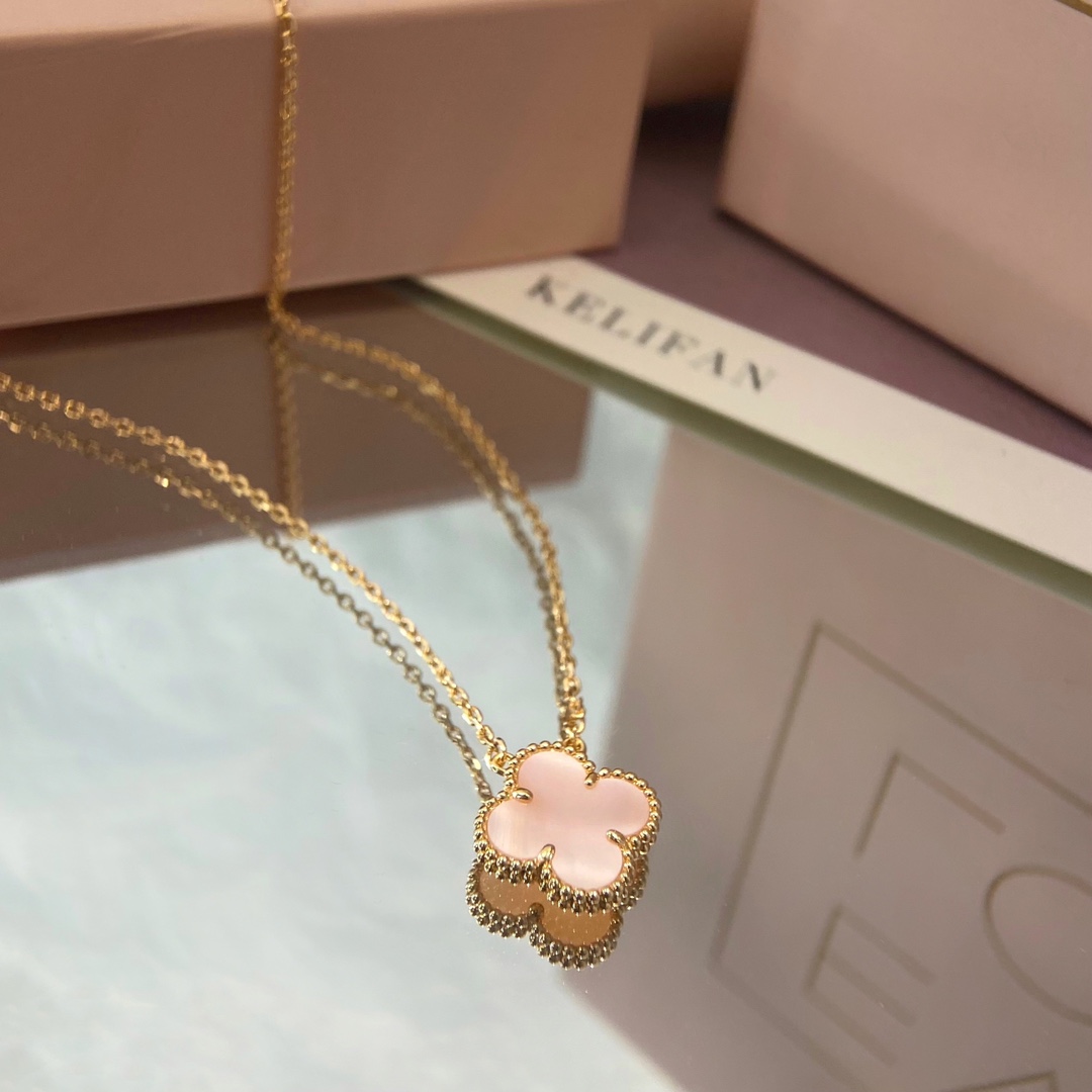 🌸 ​ヴァン クリーフ＆アーペル アルハンブラ シングルフラワーネックレス