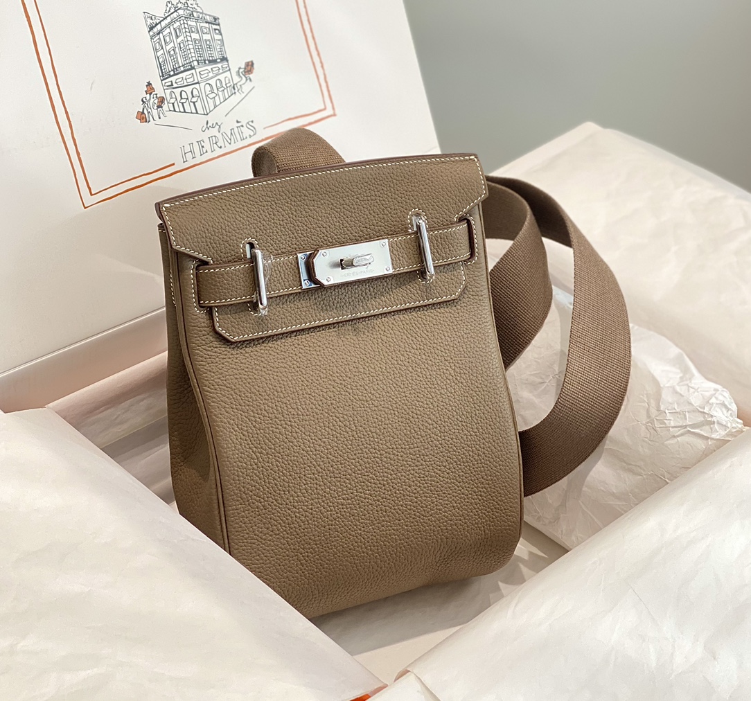 エルメス ケリー リバーシブル （Hermès Kelly Reversible エレファントグレー／エプソムレザー）