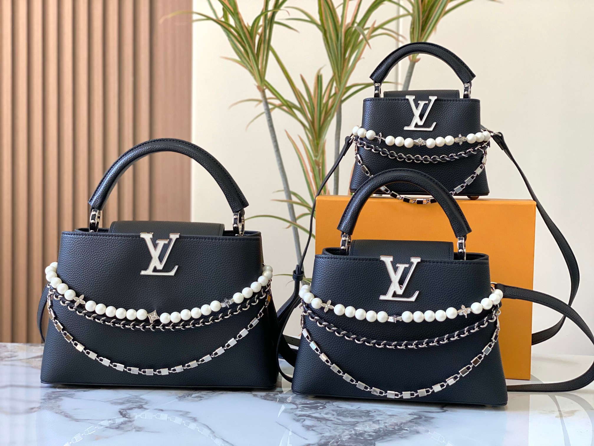 LOUIS VUITTON Capucines （Trilogy Collection）