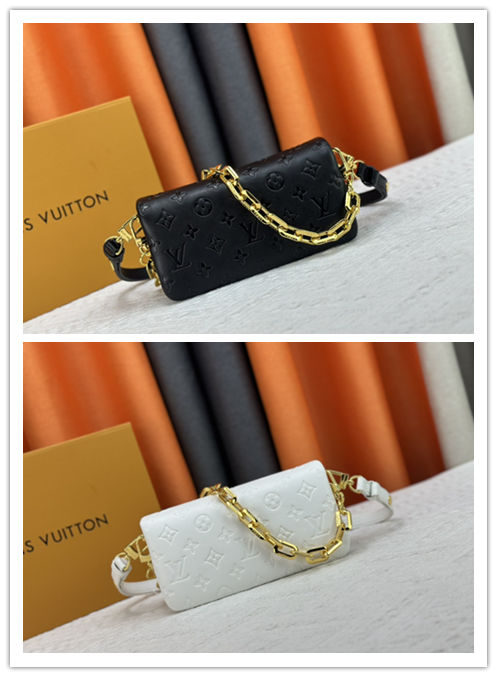 ルイ・ヴィトン Pochette Coussin バッグ​​  ～モノグラム圧紋羊革×ふわりとした立体構造、カジュアルとラグジュアリーの絶妙バランス～