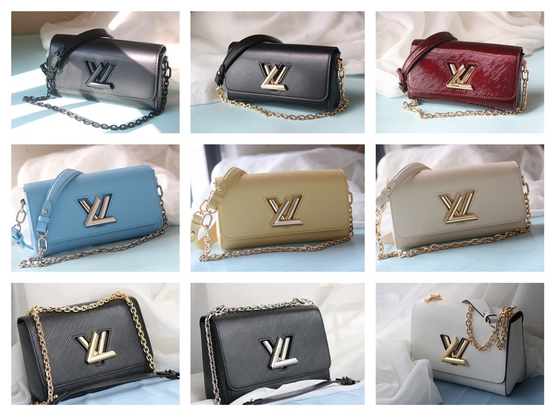 ルイ・ヴィトン TWIST WEST バッグ 「ストレートシルエットに現代アクセント、エピ粒面革×LVツイストロックで新世代の実用美学」