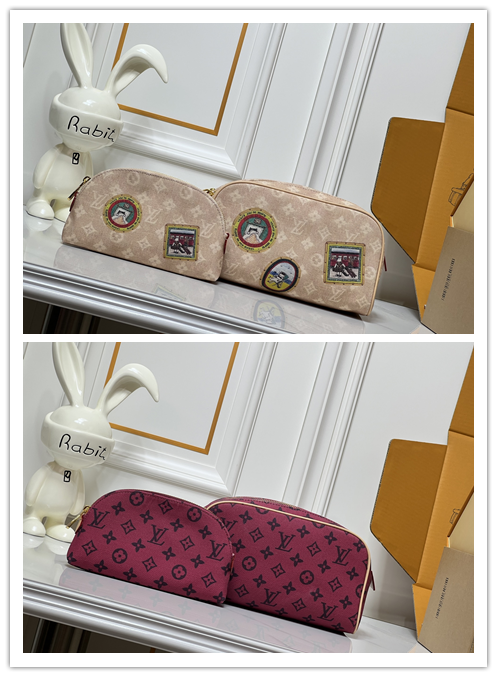 LV モノグラムエクリプス帆布 Dopp Kit 洗面袋 （モノグラムエクリプス帆布仕様 / 旅行収納に最適なコンパクトデザイン）