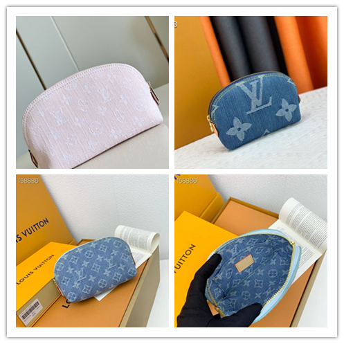 LV ポシェット コスメティーク（モノグラムデニム仕様） （モノグラムデニムシリーズ / フェードアウトデニム