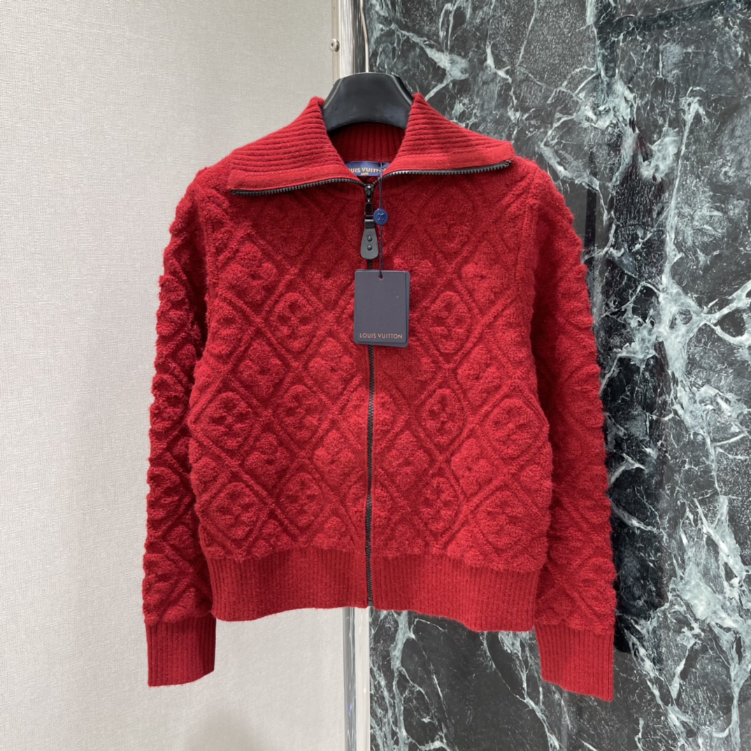 ルイ・ヴィトン(Louis Vuitton) 25年秋冬新作 ジッパーニットジャケット