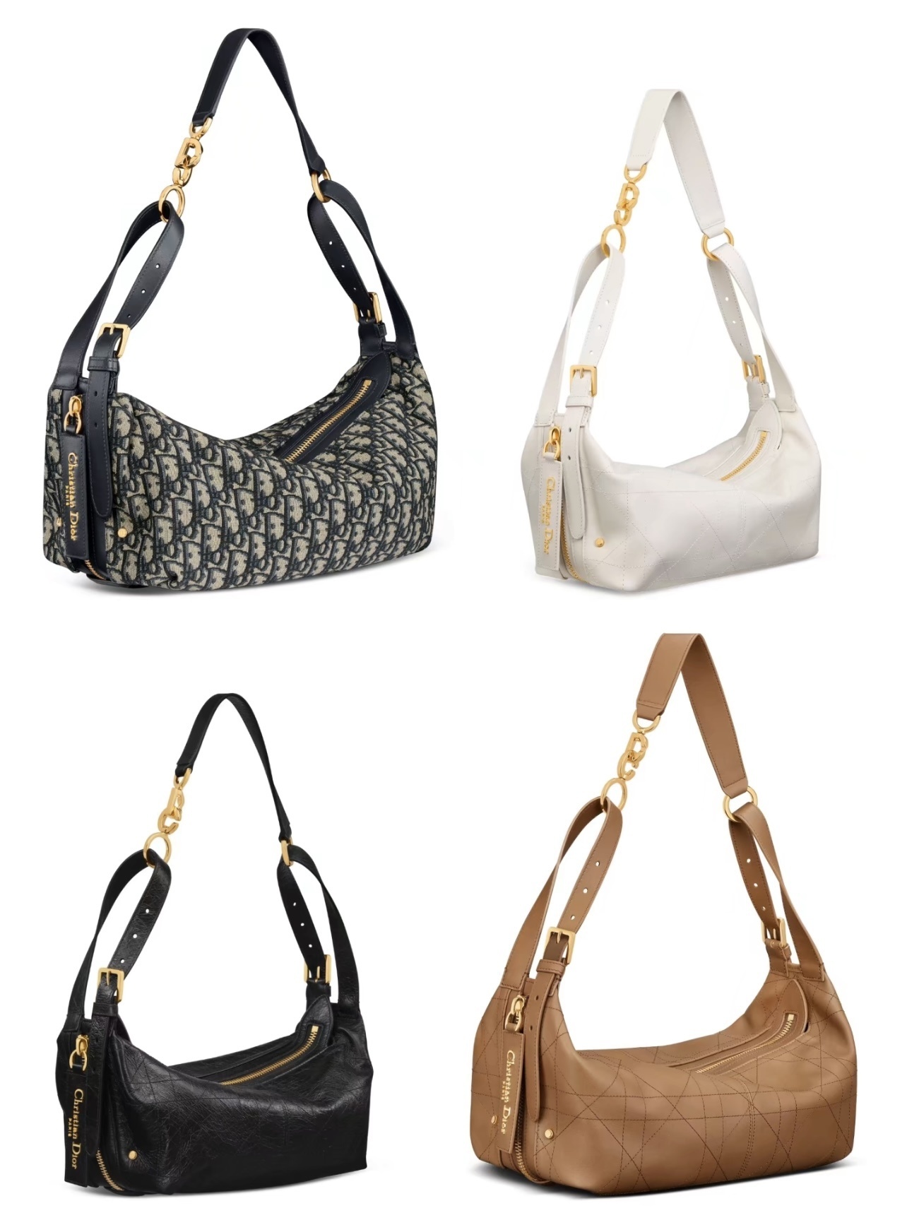 【DIOR（ディオール）D-Journey ハンドバッグ】 —— 柔らかい質感とモダンデザインが融合した「餃子型フォルムの新次代エレガンス」——