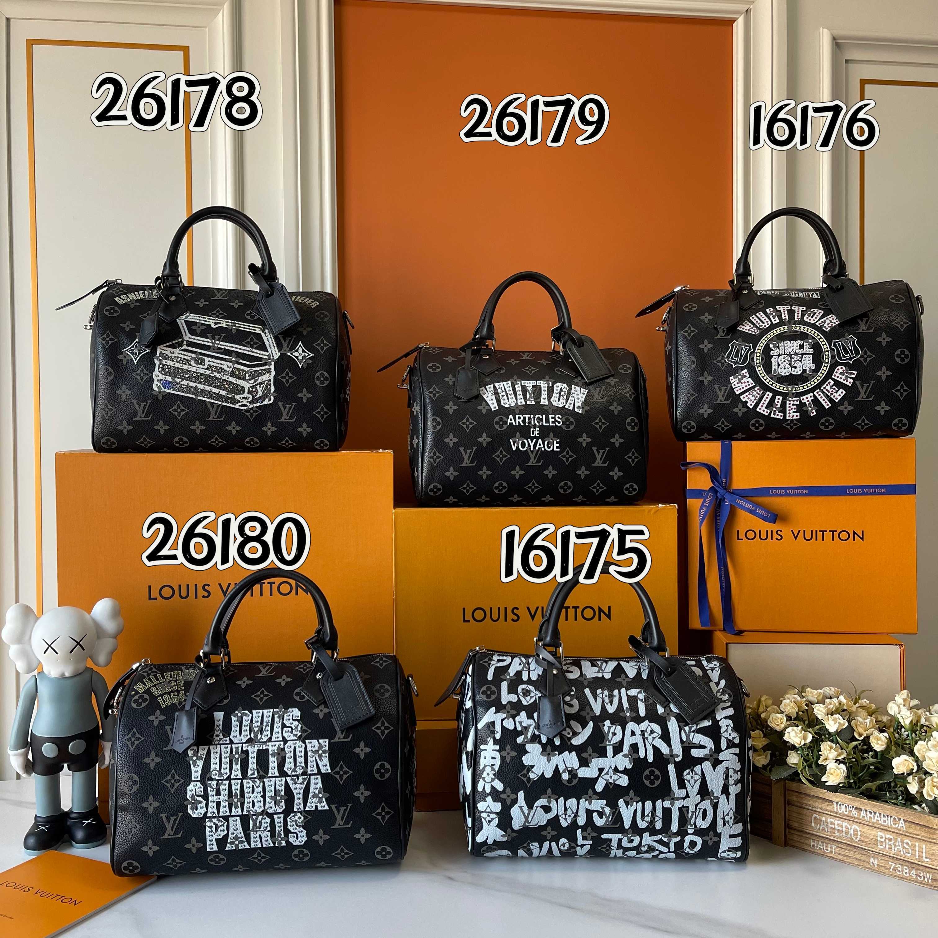 ルイ・ヴィトン「スピーディ30 グラフィティ ピロートン トラベルバッグ」：モノグラムとストリートアートの融合、高級感ある多機能デザイン