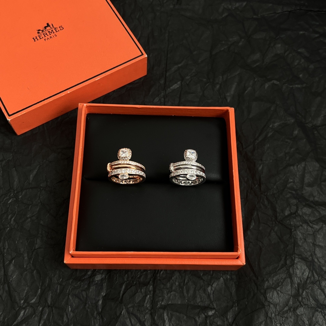 【Hermès エルメス】シャイヌダンクル・カオス ファンシー リング ｜繊細なミックスデザイン｜上品で気高い佇まい｜Size 6/7/8 在庫あり