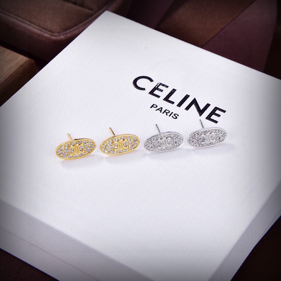 Celine セリーヌ ピアス トリオンフ 凯旋門 プレシャス PRECIOUS 新作 爆売れ レディース