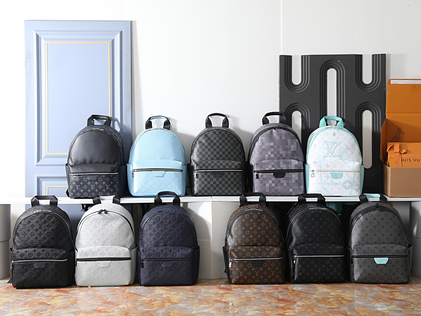 ルイ・ヴィトン ディスカバリー バックパック ✨ モノグラム・アンフラムレザー 柔らかく体にフィット